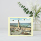 Carte Postale Ferry Building, San Francisco (Debout devant)
