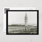 Carte Postale Ferry Building, San Francisco Vintage (Devant / Derrière)