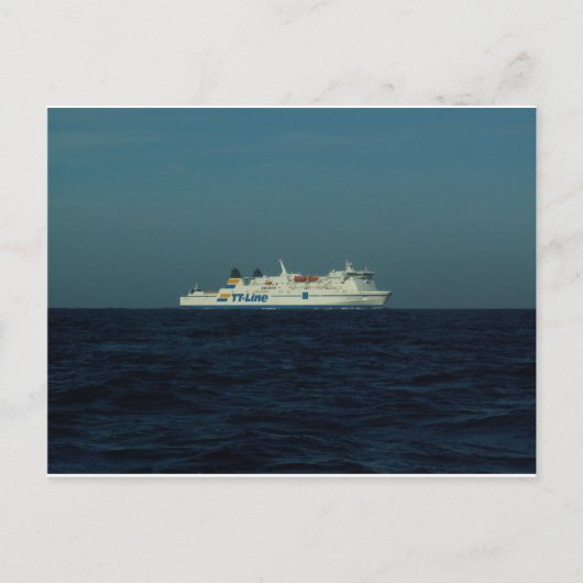 Carte Postale Ferry de ligne TT (Devant)