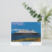 Carte Postale Ferry de l'île d'Arran - Écosse (Debout devant)