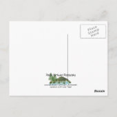 Carte Postale Ferry de l'île de Guemes (Dos)