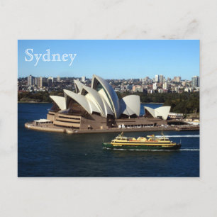 Carte Postale ferry de l'opéra de sydney