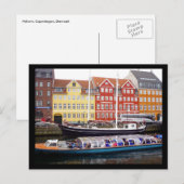 Carte Postale ferry de nyhavn (Devant / Derrière)