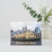 Carte Postale ferry de sydney (Debout devant)
