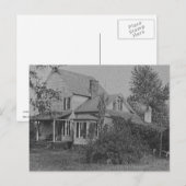 Carte Postale Ferry Farm, Fredericksburg, Virginie (Devant / Derrière)