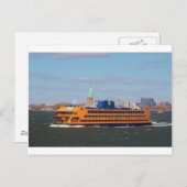 Carte Postale Ferry Staten Island (Devant / Derrière)