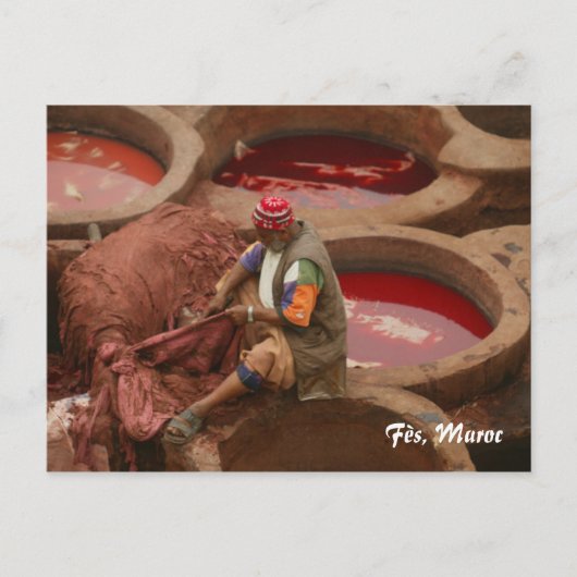 Carte Postale Fès, Maroc (Devant)