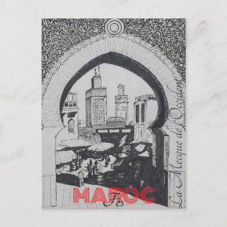 Carte Postale Fès Maroc