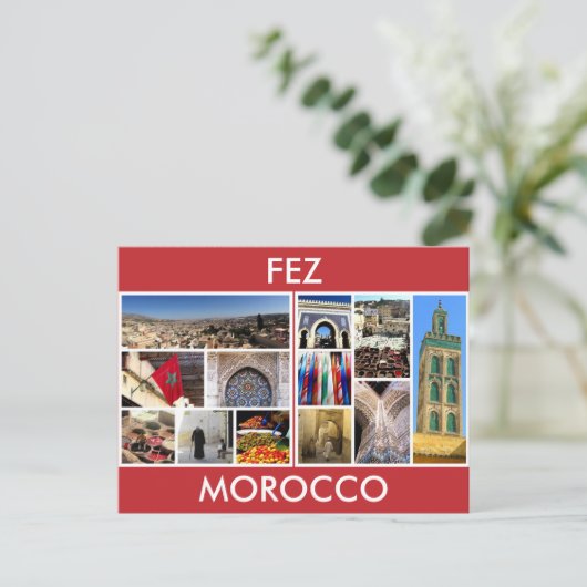 Carte Postale fes scènes maroc (Debout devant)