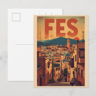 Carte Postale FES ville ancienne médina Maroc voyage