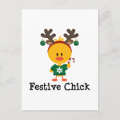 Carte Postale Festif Chick (Devant)