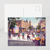 Carte Postale Festival Adelaide Fringe Australie (Devant / Derrière)