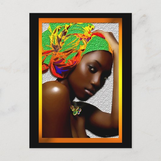 Carte Postale Festival africain (Devant)