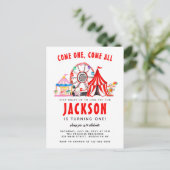 Carte Postale Festival Carnival Circus Show Party Enfant Anniver (Debout devant)