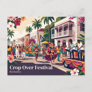 Carte Postale Festival Crop Over Barbade