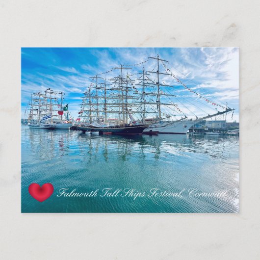 Carte Postale FESTIVAL DE FALMOUTH TASHERS Cornwall Photo (Devant)