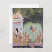 Carte Postale Festival de la neige (Devant / Derrière)