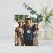 Carte Postale Festival des hippies rétro de Sasquatch (Debout devant)