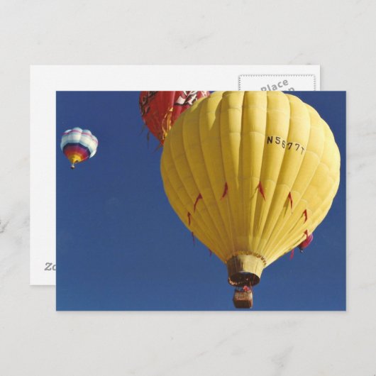 Carte Postale Festival du ballon (Devant / Derrière)