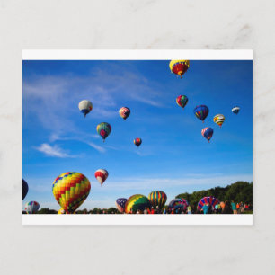 Carte Postale Festival du ballon à air chaud