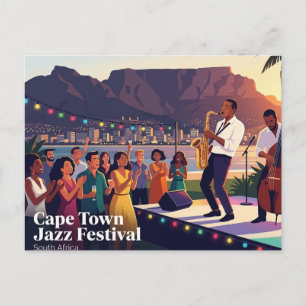 Carte Postale Festival international de jazz du Cap Afrique du S