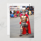 Carte Postale Festival Moriones à Marinduque Philippines (Devant / Derrière)