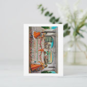 Carte Postale Festival Portola Publicité (femmes) (Debout devant)