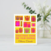 Carte Postale Festival Tulip Ottawa Canada (Debout devant)