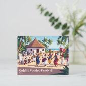 Carte Postale Festival Voodoo d'Ouidah Bénin (Debout devant)