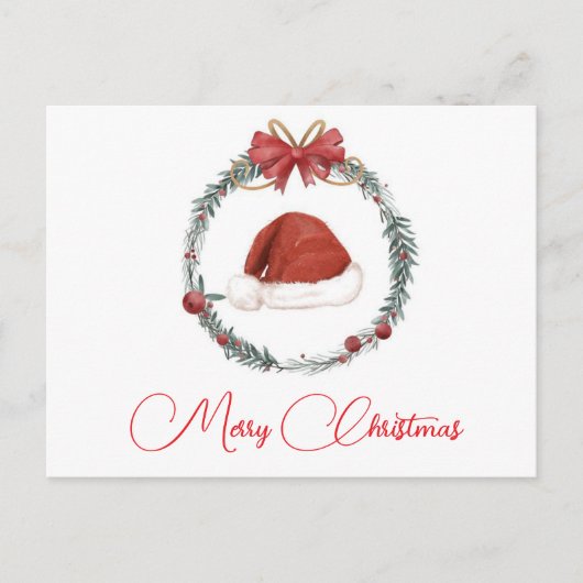 Carte postale festive à thème de Noël (Devant)