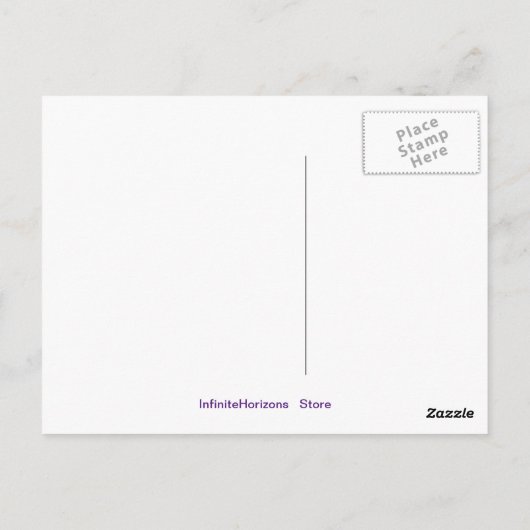 Carte postale Festive Fall Flower (Dos)