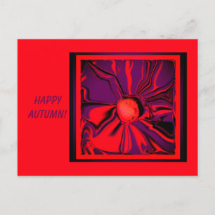 Carte postale Festive Fall Flower #2