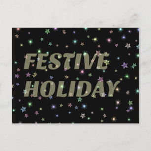 Carte postale Festive Holiday