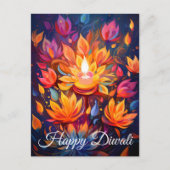 Carte Postale Festive radieuse (Devant)