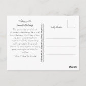 Carte Postale Festive Red Berry Noël Photo de Noël (Dos)