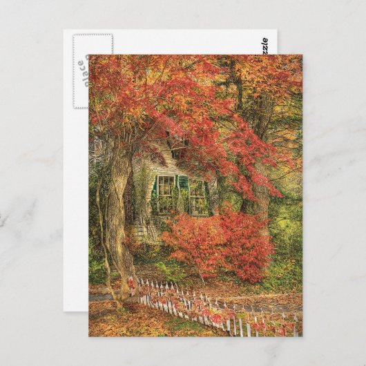 Carte Postale Festive - Van Gogh (Devant / Derrière)