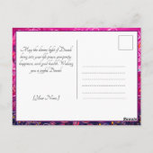 Carte Postale Festivités radieuses : Une fête de Dazecore (Dos)