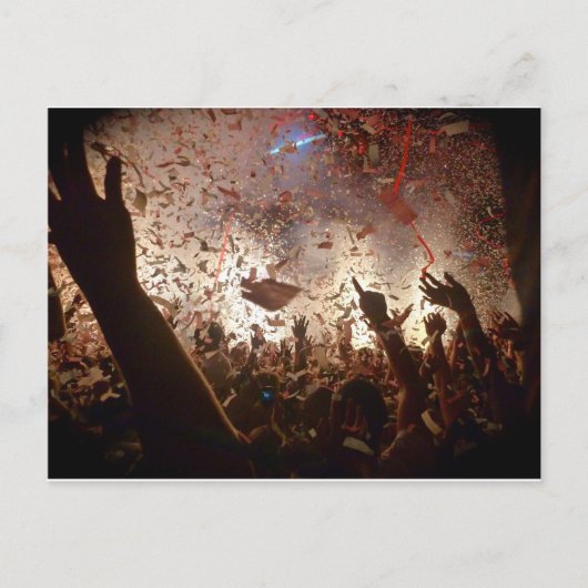 Carte Postale Fête à la foule (Devant)