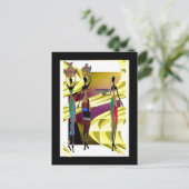 Carte Postale Fête africaine (Debout devant)