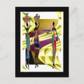 Carte Postale Fête africaine (Devant)