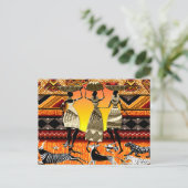 Carte Postale Fête africaine (Debout devant)