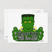 Carte Postale Fête Avec Frankie ! (Devant / Derrière)