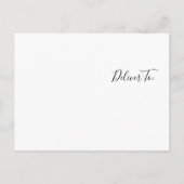 Carte Postale Fête comme un ananas Invitation d'anniversaire (Dos)