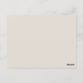 Carte Postale Fête d'anniversaire 1ère année baseball Recrue de  (Dos)