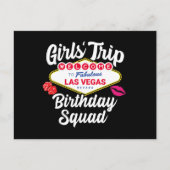 Carte Postale Fête d'anniversaire à Las Vegas - Groupe d'anniver (Devant)