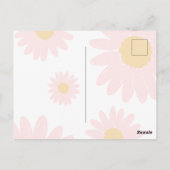 Carte Postale Fête d'anniversaire de Daisy Bohmian Wild One 1er (Dos)