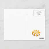 Carte Postale Fête d'anniversaire de fille Afro-Américaine Candy (Dos)