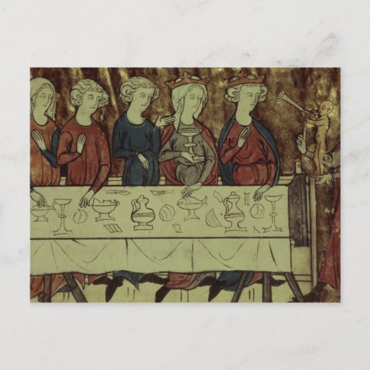 Carte Postale Fête d'anniversaire de Nubien, roi d'Arménie (Devant)