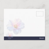 Carte Postale Fête d'anniversaire des 70 ans Fleur printanière f (Dos)