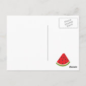 Carte Postale Fête d'anniversaire Une dans un Melon (Dos)